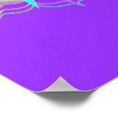 Stern und Mond Poster (Ecke)