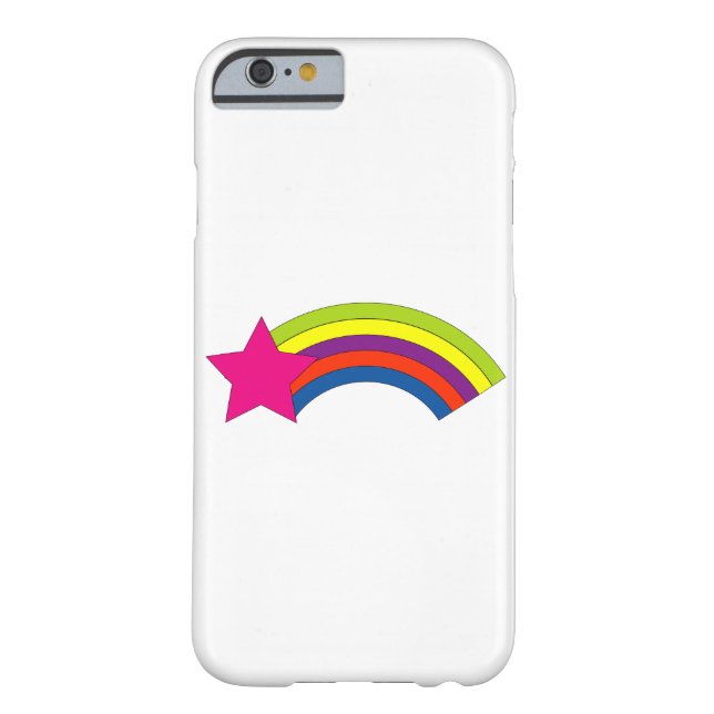 Stern und Regenbogen Case-Mate iPhone Hülle (Rückseite)