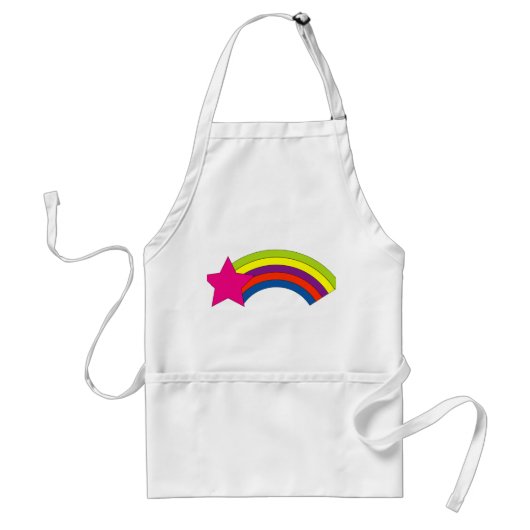 Stern und Regenbogen Schürze (Vorne)