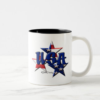 Stern USA Zweifarbige Tasse