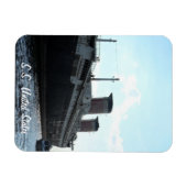 Stern View of S.S. United Staaten Magnet (Horizontal)