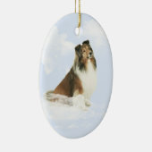 Stern von Anmut Keramikornament (Rechts)