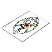 Stern von Babalon Stolz Lamen Notizbuch Notizblock (Linke Seite)