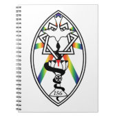 Stern von Babalon Stolz Lamen Notizbuch Notizblock (Vorderseite)