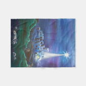 Stern von Bethlehem-Decke Fleecedecke (Vorderseite (Horizontal))