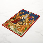 Stern von Bethlehem Folieneinladung (Gedreht)