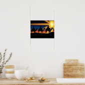 Stern von Bethlehem - Geburt Christi Poster (Küche)