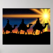 Stern von Bethlehem - Geburt Christi Poster (Vorne)