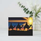 Stern von Bethlehem - Geburt Christi Postkarte (Stehend Vorderseite)