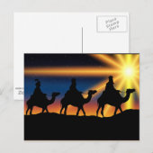 Stern von Bethlehem - Geburt Christi Postkarte (Vorne/Hinten)