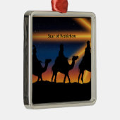 Stern von Bethlehem, gekennzeichnet, Ornament Aus Metall (Rechts)