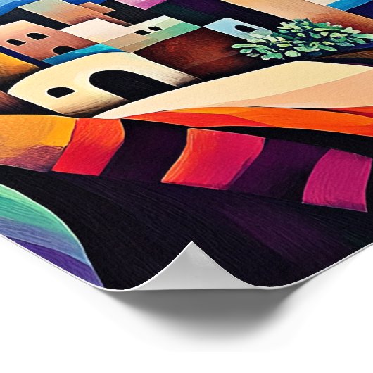 Stern von Bethlehem Poster (Ecke)