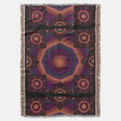 Stern von Bethlehem Quilt Decke (Vorderseite Vertikal)