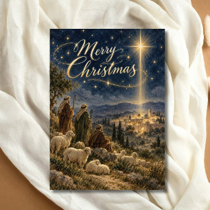 Stern von Bethlehem Religiöse Hirten Weihnachten
