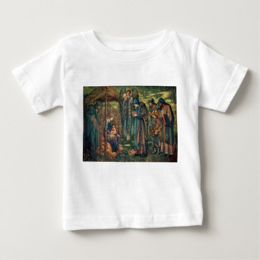 Stern von Bethlehem (von Edward Burne-Jones) Baby T-shirt (Vorderseite)