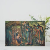 Stern von Bethlehem (von Edward Burne-Jones) Briefpapier (Stehend Vorderseite)