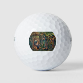 Stern von Bethlehem (von Edward Burne-Jones) Golfball