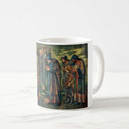 Stern von Bethlehem (von Edward Burne-Jones) Kaffeetasse (VorderseiteRechts)