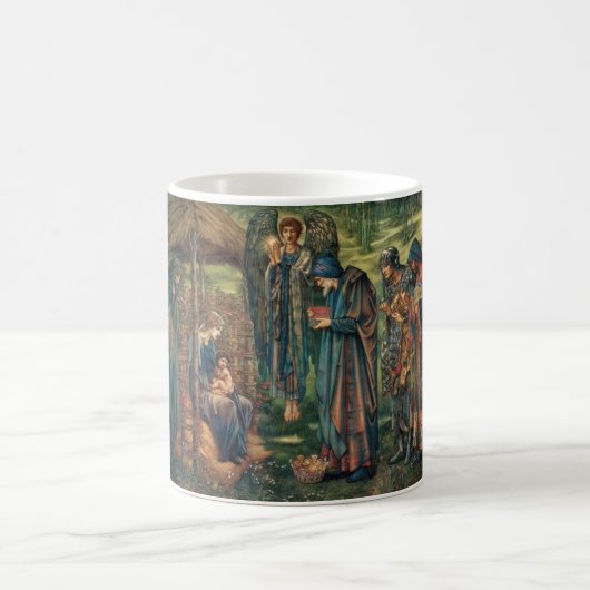 Stern von Bethlehem (von Edward Burne-Jones) Kaffeetasse (Mittel)