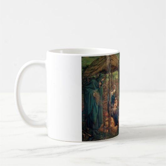 Stern von Bethlehem (von Edward Burne-Jones) Kaffeetasse (Links)