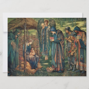 Stern von Bethlehem (von Edward Burne-Jones) Karte