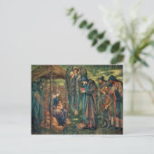 Stern von Bethlehem (von Edward Burne-Jones) Postkarte (Stehend Vorderseite)