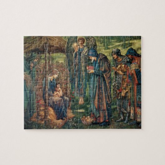 Stern von Bethlehem (von Edward Burne-Jones) Puzzle (Horizontal)