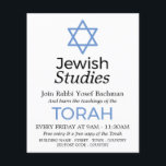 Stern von David, Judentum, Werbung für jüdische St Flyer<br><div class="desc">Star of David,  Judentum,  jüdische Studien Werbe-Flyer durch den Business Card Store.</div>