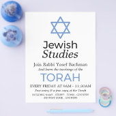 Stern von David, Judentum, Werbung für jüdische St Flyer (Einzeln)