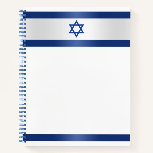 Stern von David Right Side beim Schreiben von Hebr Notizblock (Vorderseite)