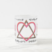 Stern von Davids Liebe Mattglastasse (Mittel)