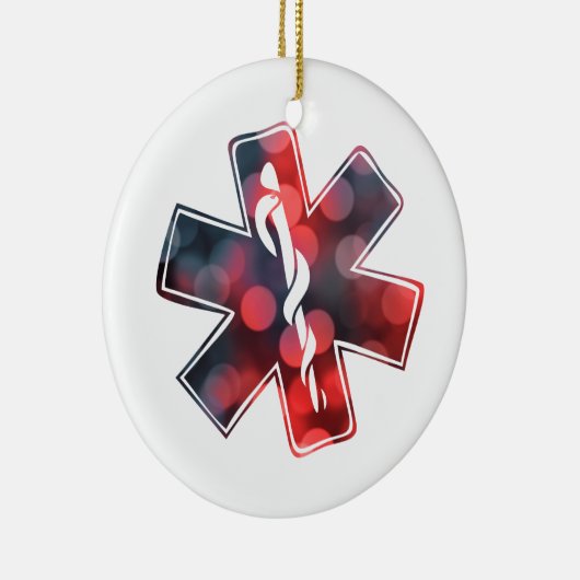 Stern von Leben bokeh Keramik Ornament (Rechts)