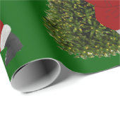 Stern von Santa - Der Baum Geschenkpapier (Rolleneckpunkt)