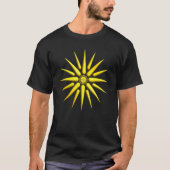 Stern von Vergina - Macedonian Sun T-Shirt (Vorderseite)