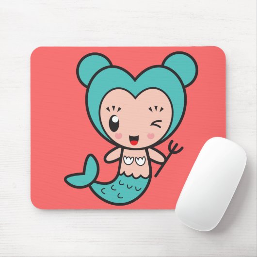 Stern-Vorzeichen - Fische Mousepad (Mit Mouse)