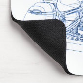 Stern VStar Tourer 1300 2010 Mousepad (Ecke)
