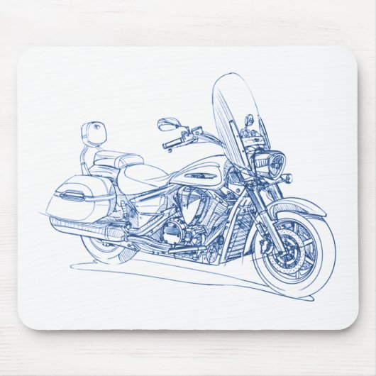 Stern VStar Tourer 1300 2010 Mousepad (Vorne)