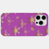 Stern Weihnachten Pink Case-Mate iPhone Hülle (Rückseite (Horizontal))