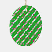 Stern-Weihnachtsdesign Keramik Ornament (Rechts)