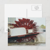 Stern Wheeler Postkarte (Vorne/Hinten)