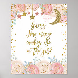 Stern Wie viele Bonbons im Zeichen des Gefäßes Poster