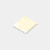 Sternanmerkung Auflage-Gelb Post-it Klebezettel (angewinkelt)