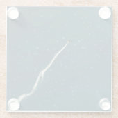 Sternanstreben Glasuntersetzer (Rückseite)