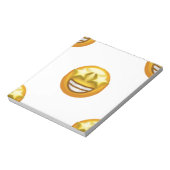Sternaugen Emoji Notizblock (Rotiert)
