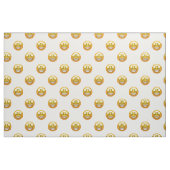 Sternaugen Emoji Stoff (Fat Quarter (45,7 x 55,9 cm))