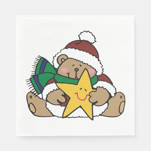 Sternbär Serviette (Vorderseite)