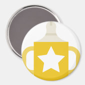 Sternbecher Magnet (Vorderseite/Rückseite)