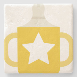 Sternbecher Steinuntersetzer