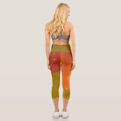 Sternbedruckte Leggings (Rückseite)
