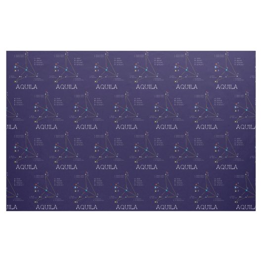 Sternbild Aquila oder Adler Stoff (Fat Quarter (45,7 x 55,9 cm))